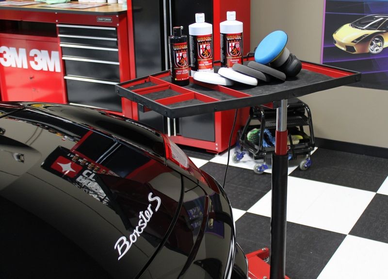 Joe The Detailer Black Porsche Show Car Finish