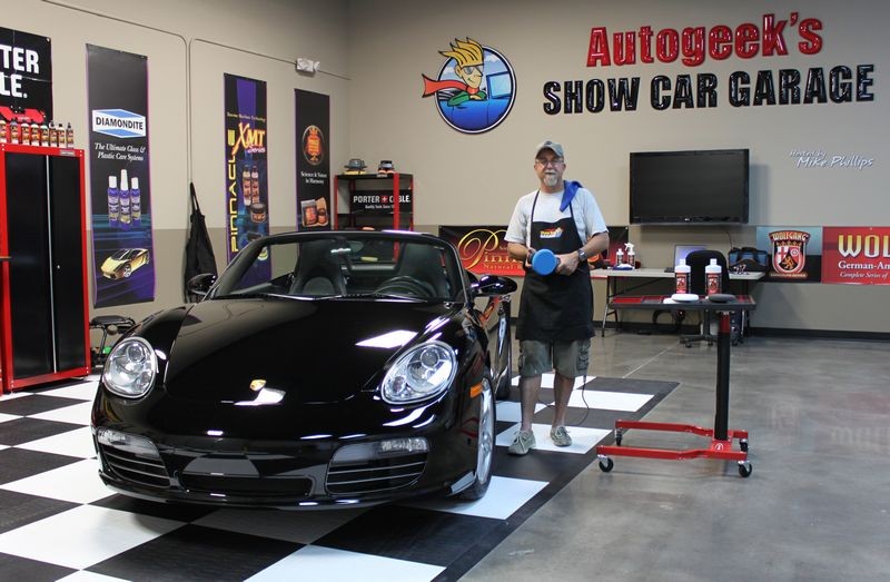 Joe The Detailer Black Porsche Show Car Finish