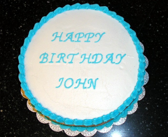 John Birthday Cake