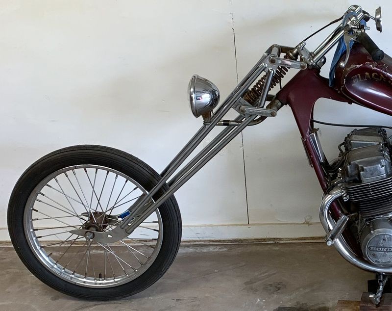 John Quade Honda CB750 Chopper The Black Widows Clint Eastwood