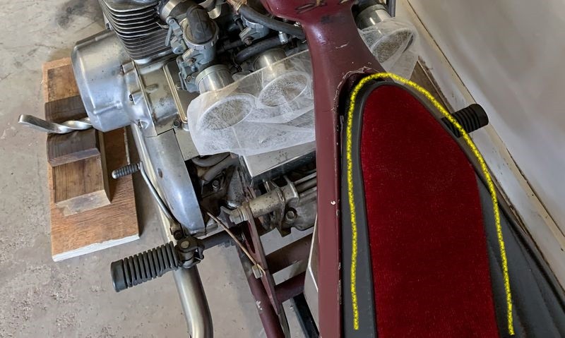 John Quade Honda CB750 Chopper The Black Widows Clint Eastwood
