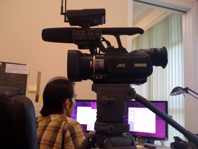 JVC GY-HM100U Studio Quality Digital Video Camera