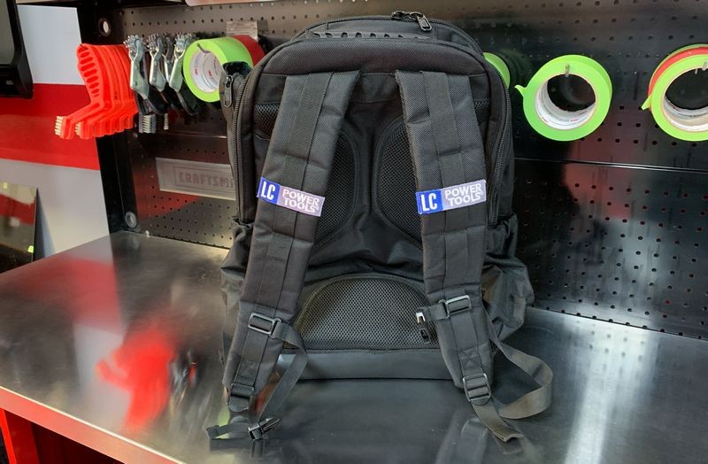 L C Power Tools Back Pack