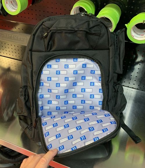 L C Power Tools Back Pack