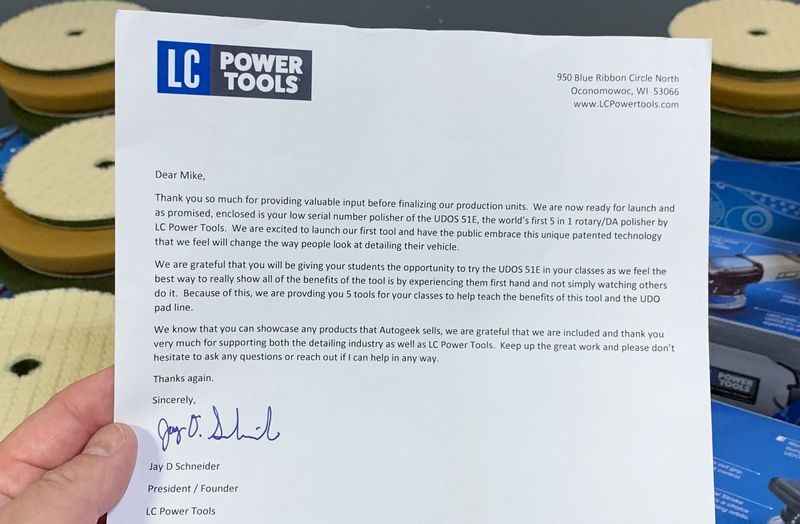 LC Power Tools UDOS 5 in 1 Polisher Mike Phillips Autogeek