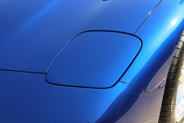 Le Mans Blue C5 Corvette Hood Pinnacle SSII