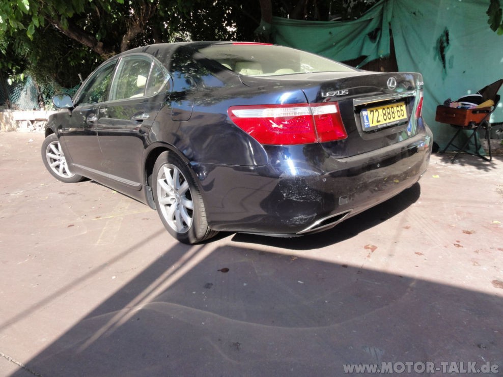 Lexus LS 460 Dark Blue by Sharkpolitur