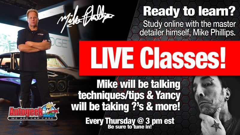 LIVE Detailing Classes Mike Phillips Yancy Martinez Autogeek