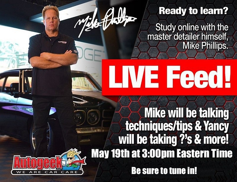 Live Tech Session with Mike Phillips at Autogeek