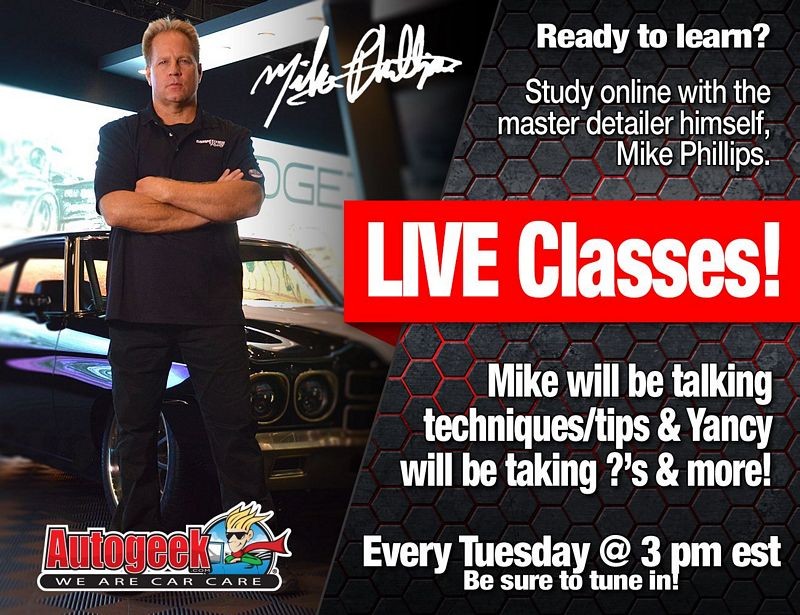 Live Tech Session with Mike Phillips at Autogeek