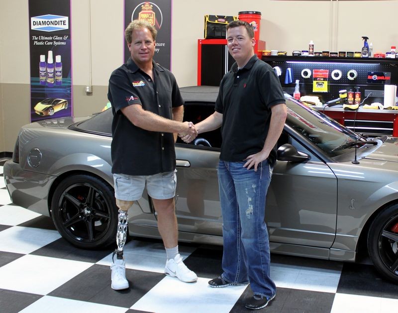 M.P. Cobra Fan at Autogeek with Mike Phillips