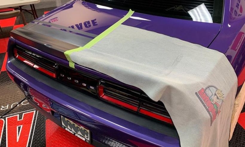 Machine Polishing Matte Graphics Paint Mike Phillips