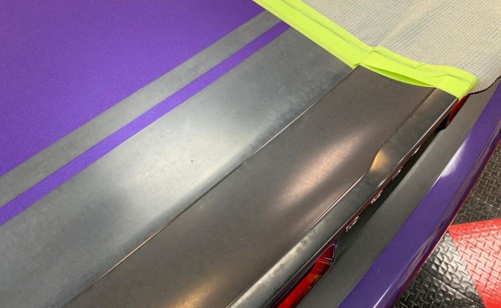 Machine Polishing Matte Graphics Paint Mike Phillips