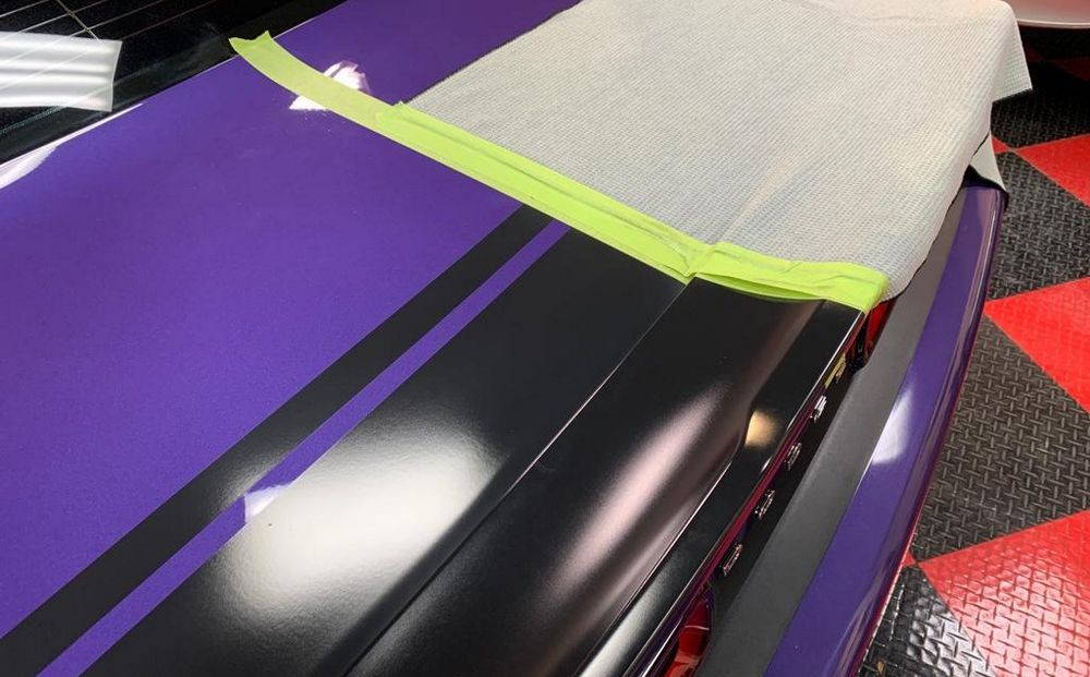Machine Polishing Matte Graphics Paint Mike Phillips