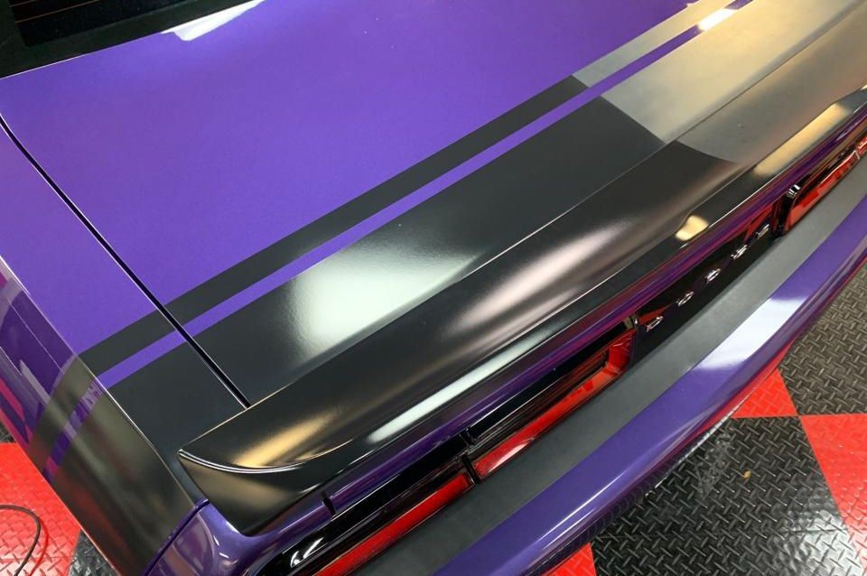 Machine Polishing Matte Graphics Paint Mike Phillips