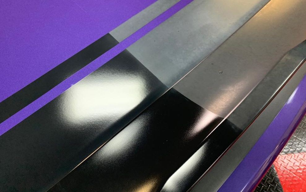 Machine Polishing Matte Graphics Paint Mike Phillips