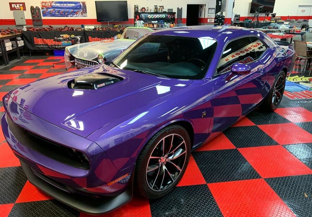 Machine Polishing Matte Graphics Paint Mike Phillips