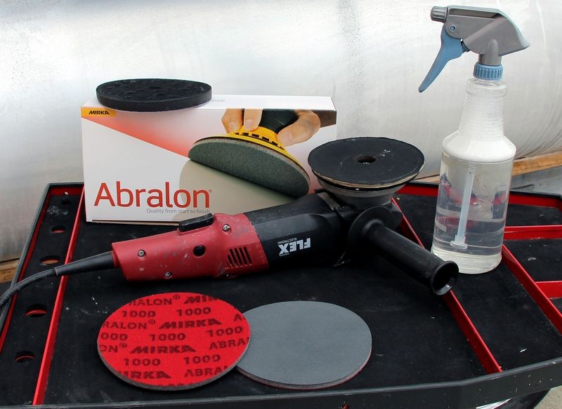 Machine Sanding with a Flex 3401