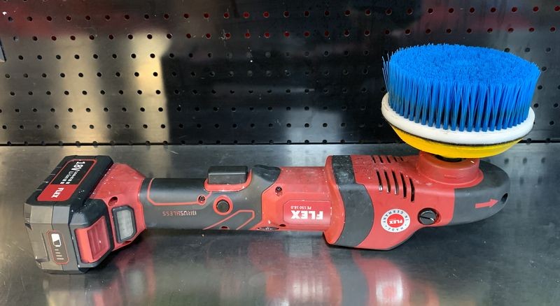 Machine Scrubbing Rotary Buffer Heavy Duty DA Carpet Brush Long Bristles Ph