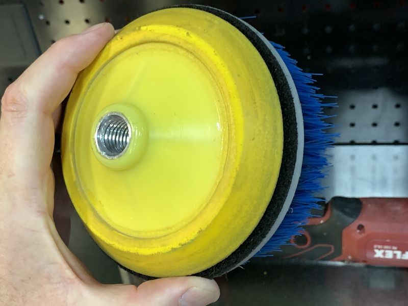 Machine Scrubbing Rotary Buffer Heavy Duty DA Carpet Brush Long Bristles