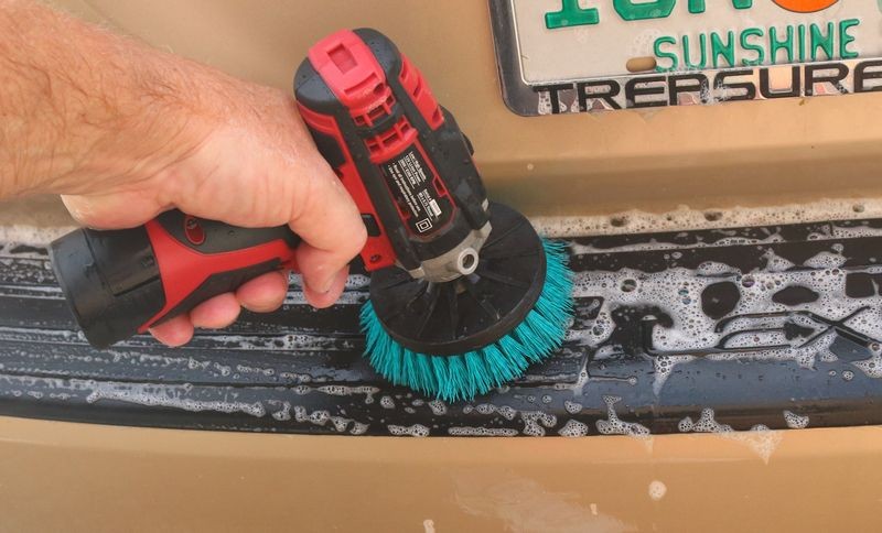 Machine Tire Scrubbing by Mike Phillips at Autogeek