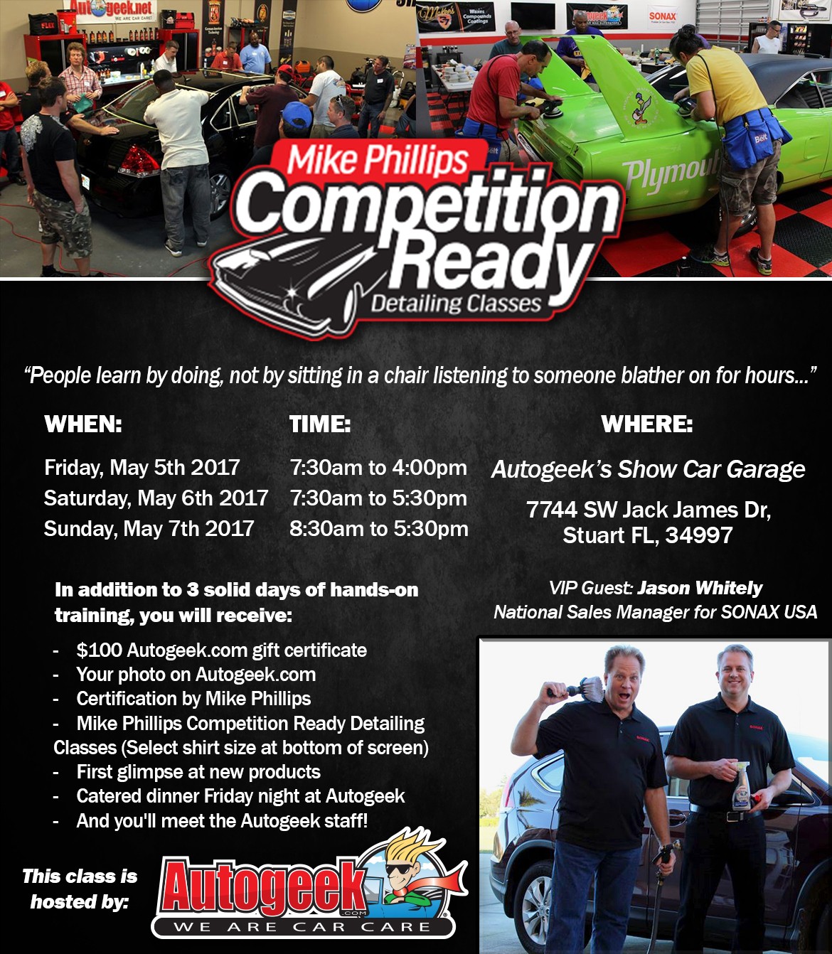 Make money learn to detail cars with Mike Phillips