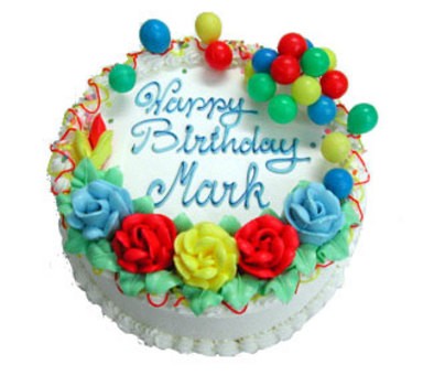 Mark Birthday Cake