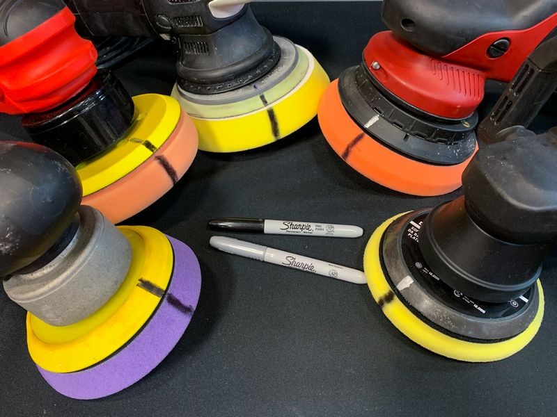Mark Your Buffing Pads mike phillips