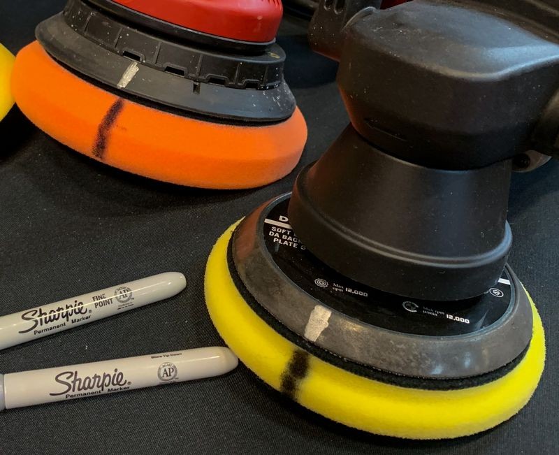 Mark Your Buffing Pads mike phillips