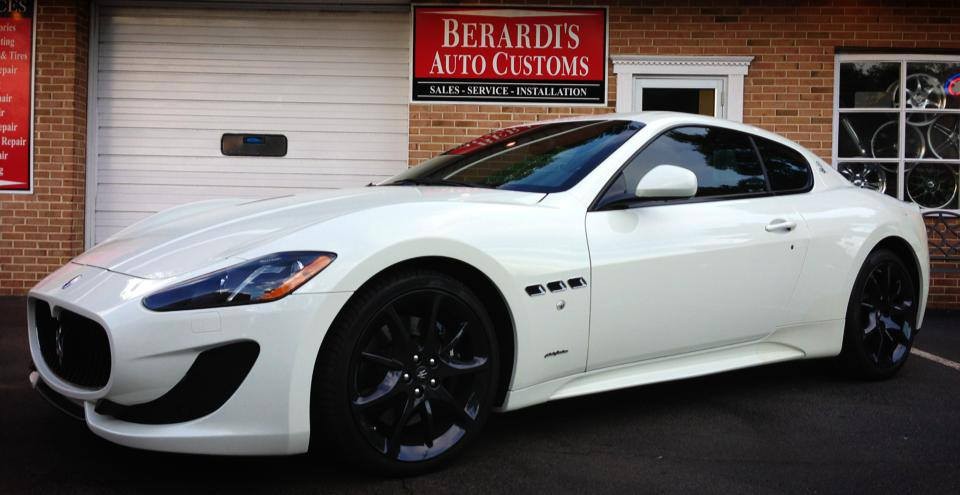 Maserati Gran Turismo MC Sportline tinted by Berardi's..