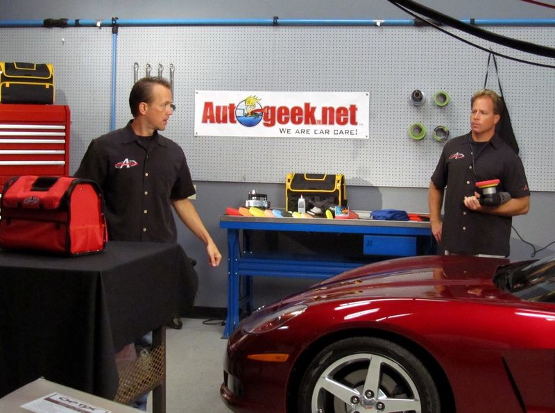 Matt Steele and Mike Phillips shooting TV Commercials for SPEED Channel