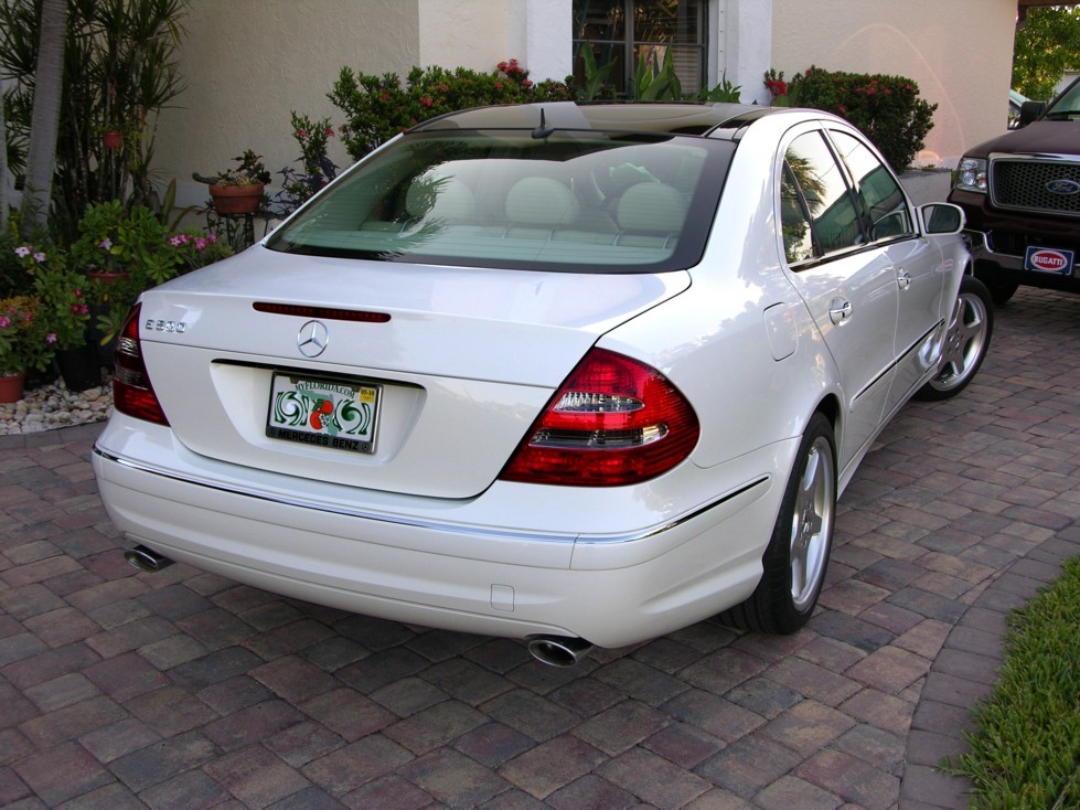 MB E500 Paint Detail