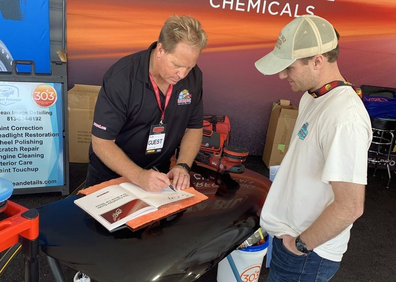 Mecum Auctions 303 Booth Mike Phillips Autogeek
