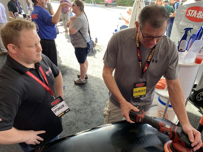 Mecum Auctions 303 Booth Mike Phillips Autogeek