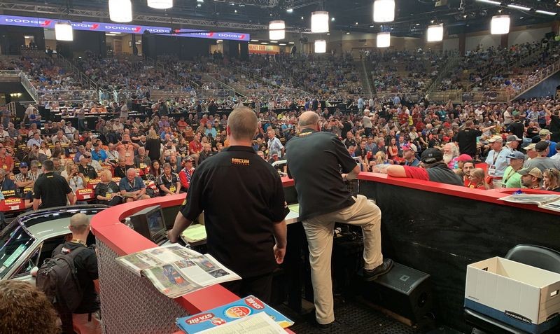 Mecum Auctions 303 Booth Mike Phillips Autogeek