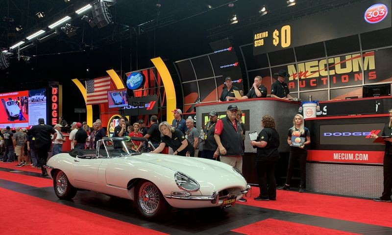 Mecum Auctions 303 Booth Mike Phillips Autogeek