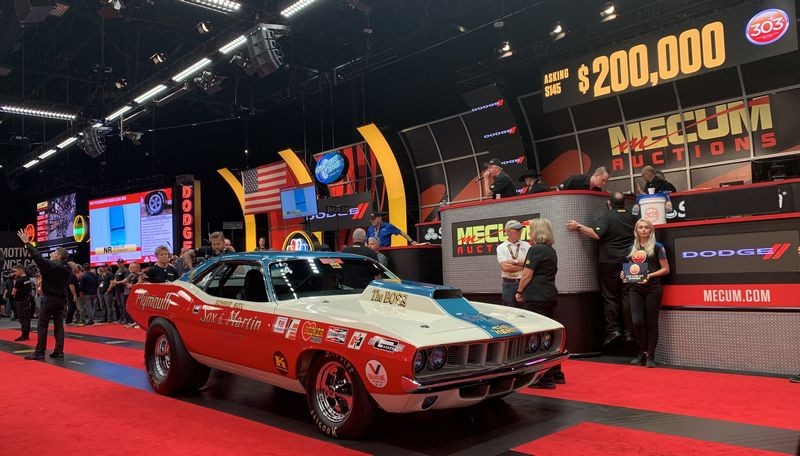 Mecum Auctions 303 Booth Mike Phillips Autogeek