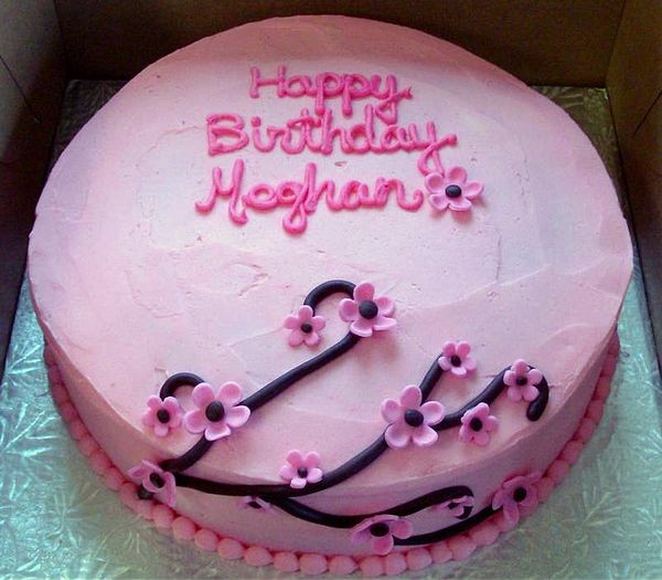 Meghan's Birthday Cake