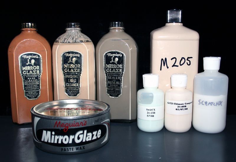 Meguiar's Lab Samples and Antique Bottles
