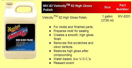 Meguiars Velocity Mold Release System Mike Phillips