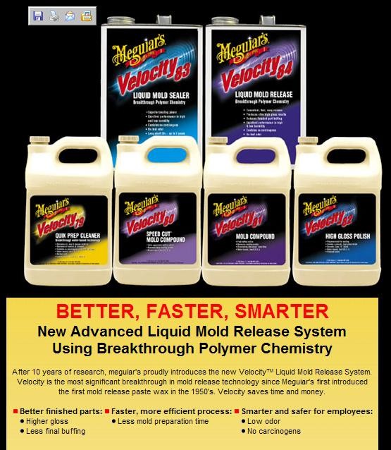 Meguiars Velocity Mold Release System Mike Phillips