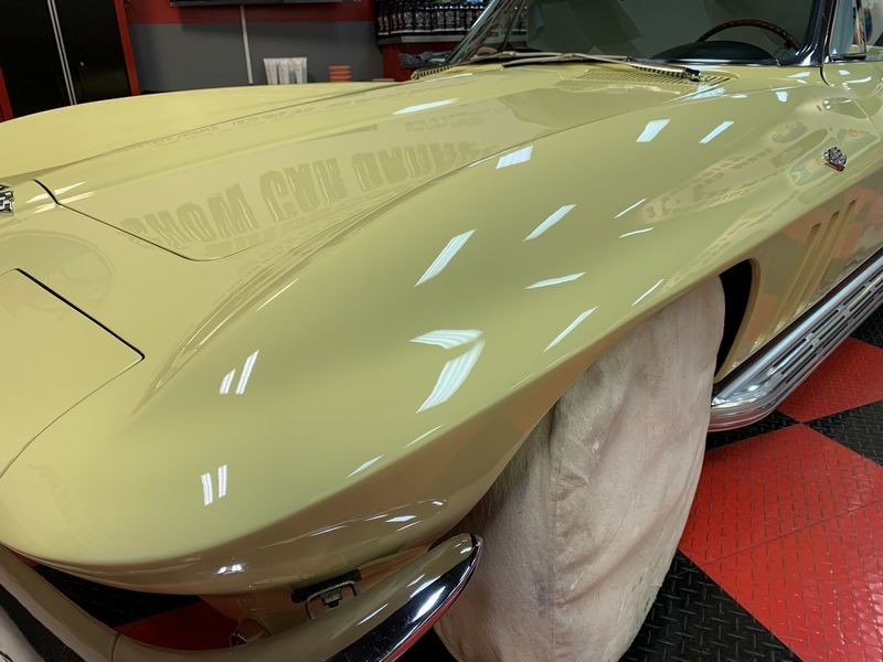 Mellow Yellow 2-door Chevy Dr. Beasleys Z1 Corrected Sealed 1965 Corvette