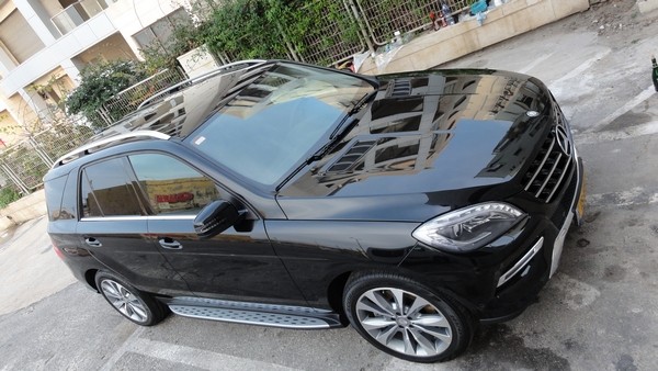 Mercedes ML 350 4 Matic Detailing by Sharkpolitur TLV Israel