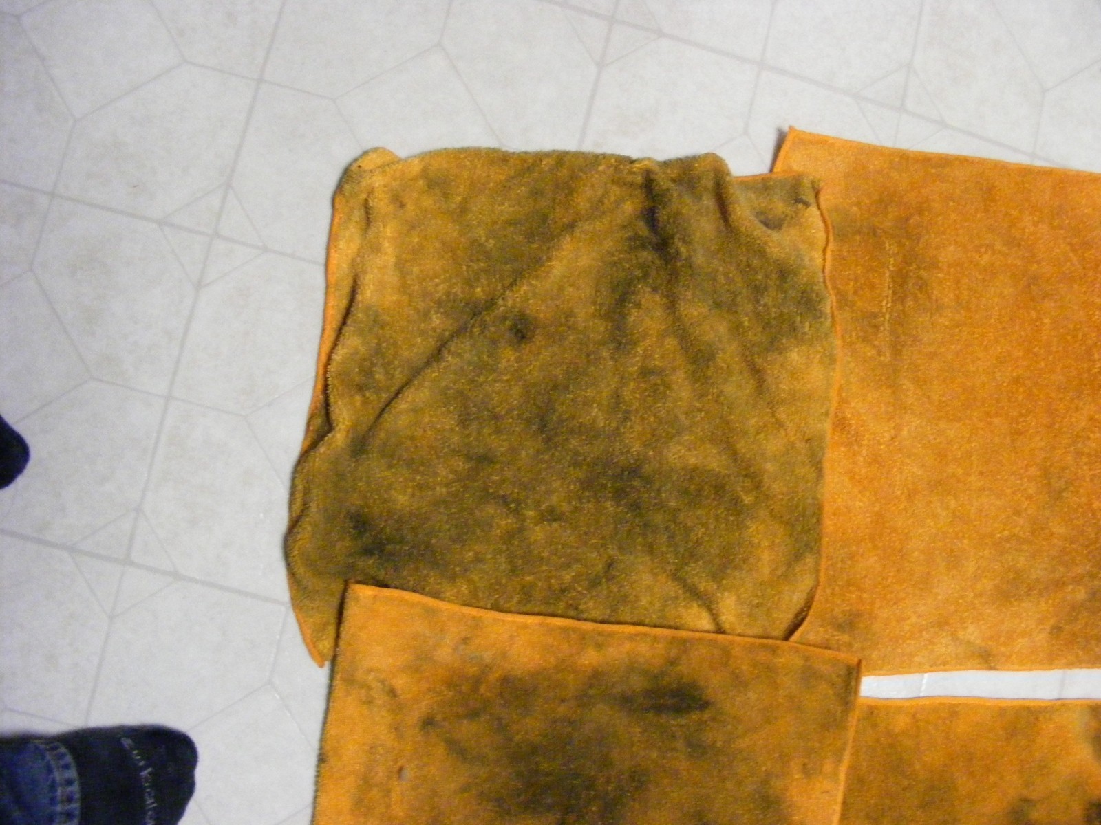 MF Towels before wash