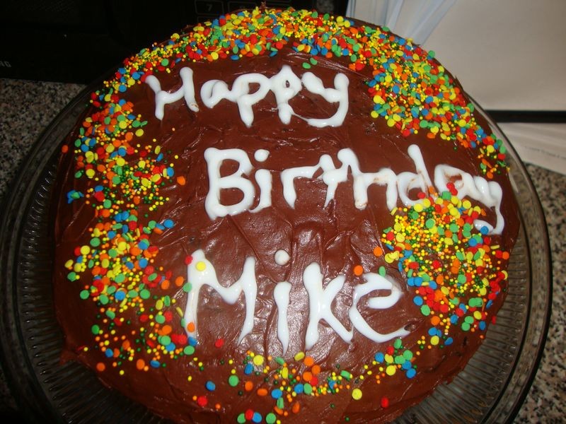 Mike aka Smack birthday cake