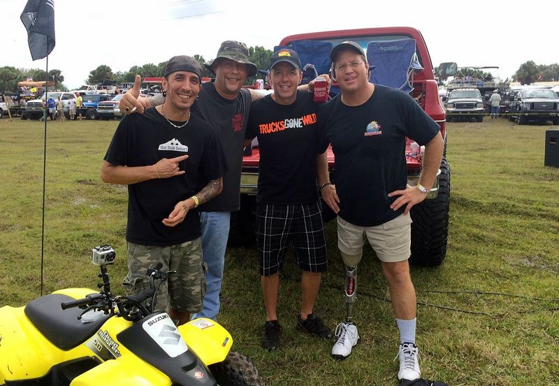 Mike Phillips and Matt Steele at St. Lucie Mud Jam