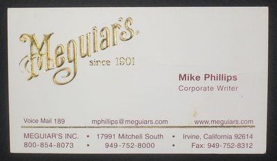 Mike Phillips Business Cards