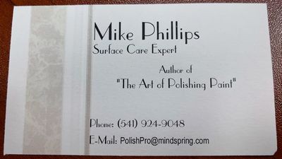 Mike Phillips First Car Detailing Book