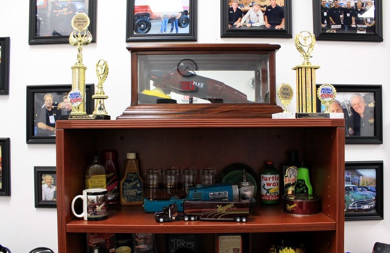 Mike Phillips Office at Autogeek