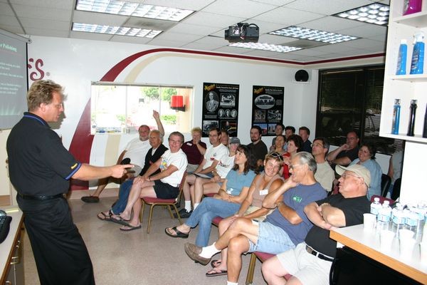 Mike Phillips Teaching Class at Meguiar